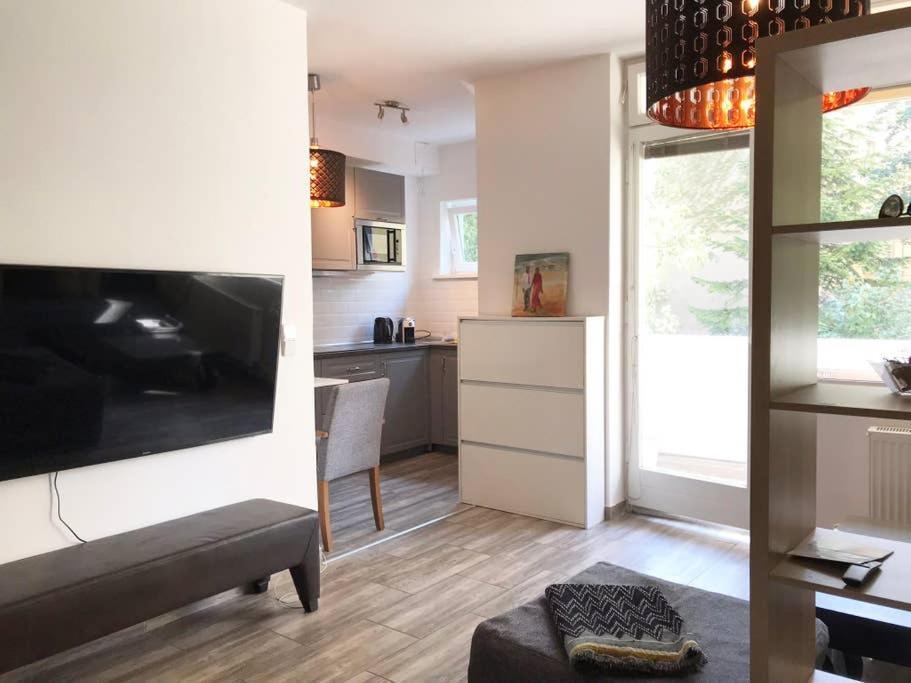 Designer With Terrace & Free Parking Appartement *